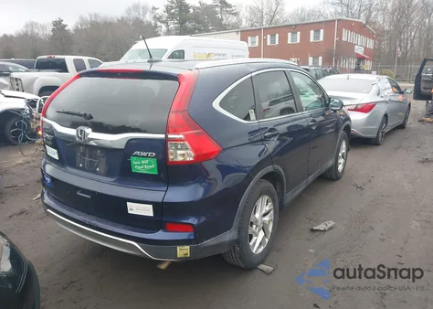 2015 Honda Cr-V Ex-L from USA, damaged, VIN 5J6RM4H73FL133082